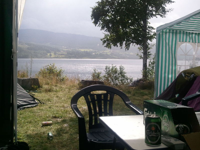 Ett hÃ¤rligt festivalvÃ¤der pÃ¥ en hÃ¤rlig camp!
