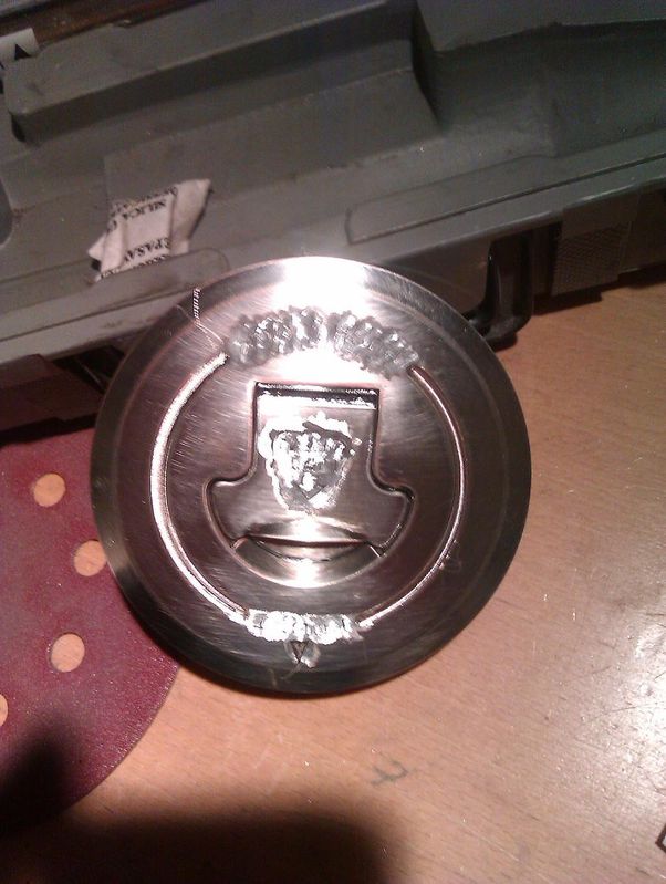 DÃ¥ var tanklocket klart fÃ¶r spackling...
